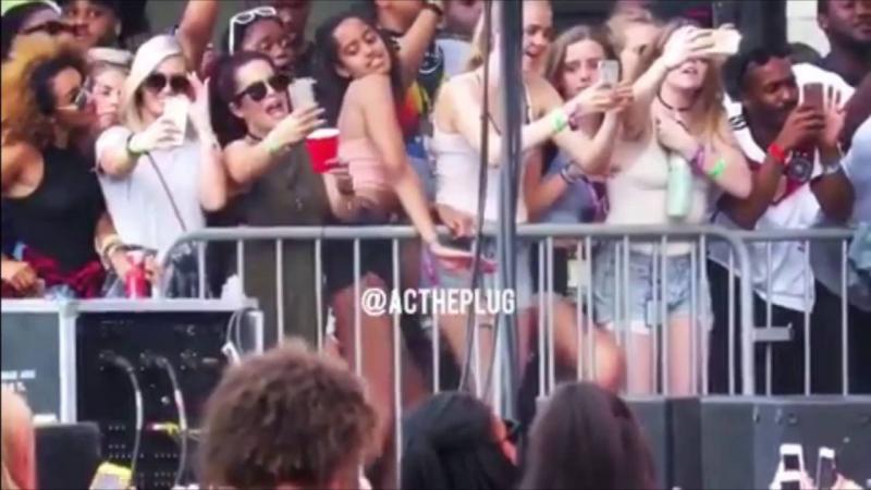 Malia allegedly smoked, twerked at Lollapalooza 24