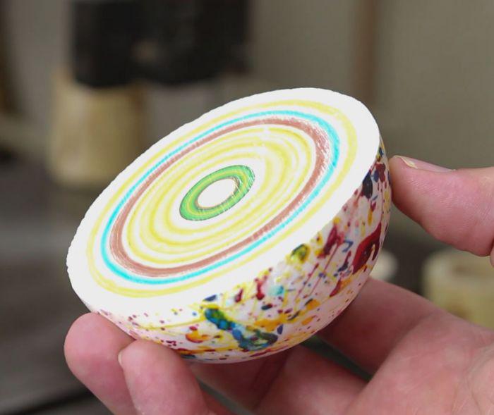 The Core Of A Giant Jawbreaker.